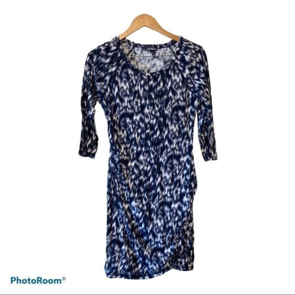Express‎ abstract print dress - Picture 1 of 6